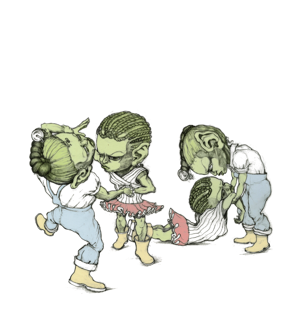 Sister Fight illustration